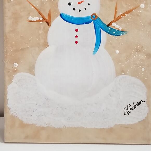 Eliane made in Brazile hand painted trivet - Picture 6 of 10